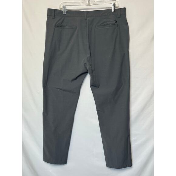 Free Fly Mens Size 36x30 Gray Straight Leg Performance Outdoor Pants Lightweight - Picture 2 of 6